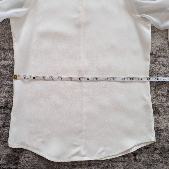 Zara Woman White Blouse - Picture 6 of 11